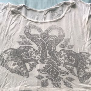 White and Grey comfy shirt